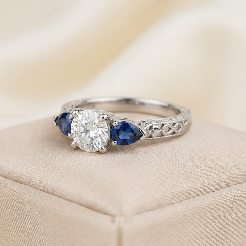 Three Stone Engagement Rings