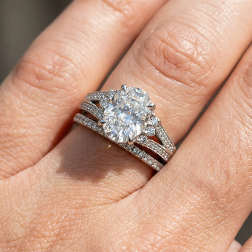Split Shank Engagement Ring