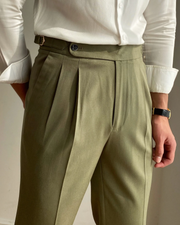 Tailored Straight-Leg - Trousers