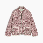 Pastel Floral Print Lightweight - Coat