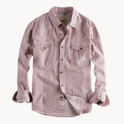 Pencil Stripe Button-Down - Shirt