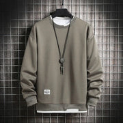 Eclipse Cotton-Blend Crewneck - Sweatshirt
