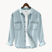 Chambray Western Button-Down - Shirt