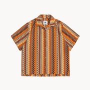 Santeria Print Camp Collar - Shirt
