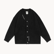 Striped Knit - Cardigan