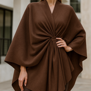 Yvonne - Draped Poncho