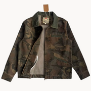 Camo Zip-Front Workwear - Jacket