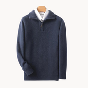 Merino Wool Quarter Zip - Sweater