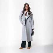 Vania | Classic Long Wool Coat