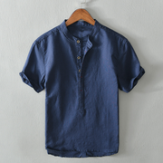 Lightweight Linen Button-Down - Shirt