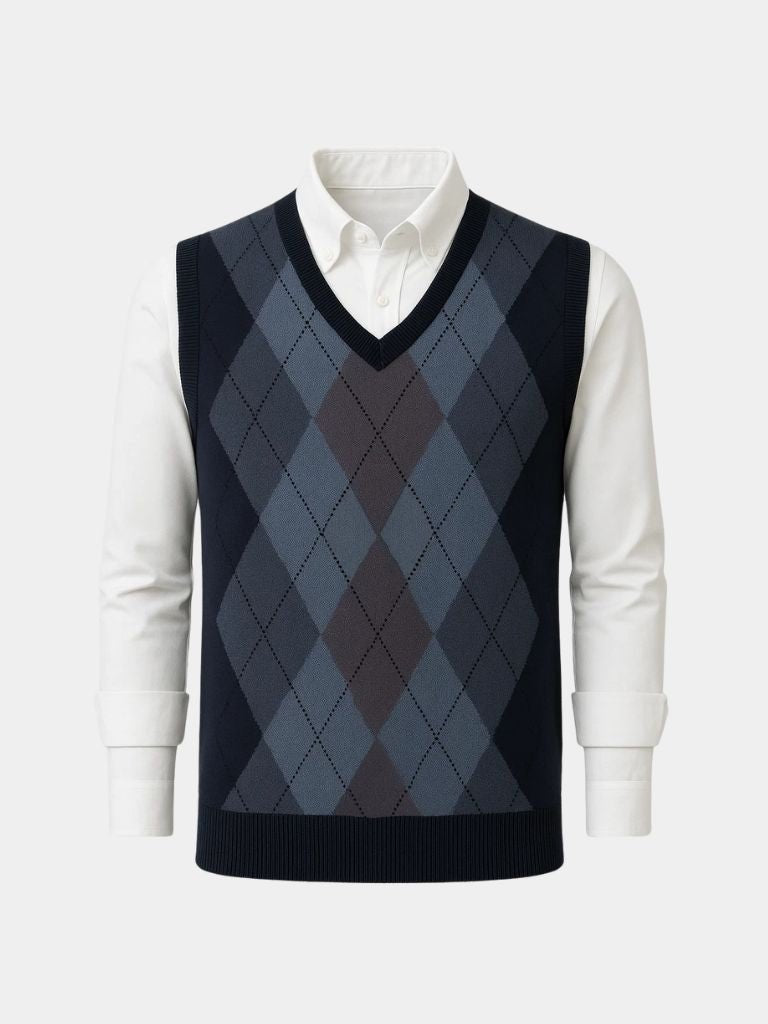 Academic Essential Knit Vest - Casa Laro CASA LARO