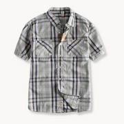 Plaid Button-Down - Shirt