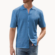 Ribbed Knit Crewneck - T-Shirt