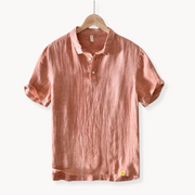 Panama Weave Linen - Top