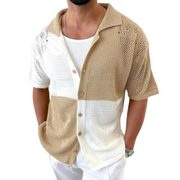 Cascade Sheer Knitted Mesh - Shirt