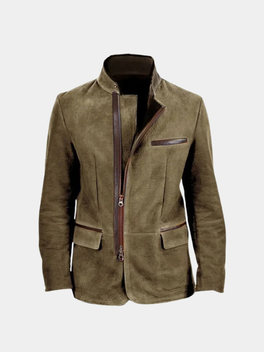 Bearstone Suede Field Coat - Casa Laro CASA LARO