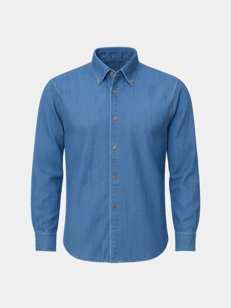 Elegant Denim Shirt - Casa Laro CASA LARO