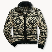 Warm Zip-Up Knit - Sweater