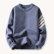 Ribbed Knit Crewneck - Sweater