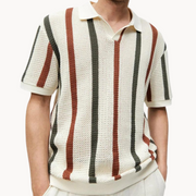Striped Loose Fit - Polo Shirt