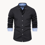 Oxford Long Sleeve Button-Down - Shirt