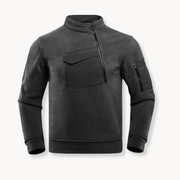 Black Tactical Fleece - Jacket