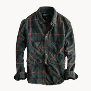 Autumn Ember Plaid - Flannel Shirt