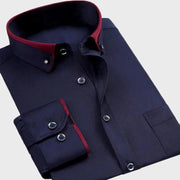 Classic Collared Button-Up - Shirt