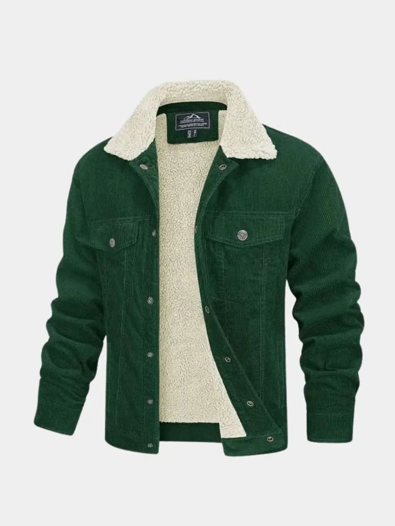 Heritage Corduroy Sherpa Jacket - Casa Laro CASA LARO