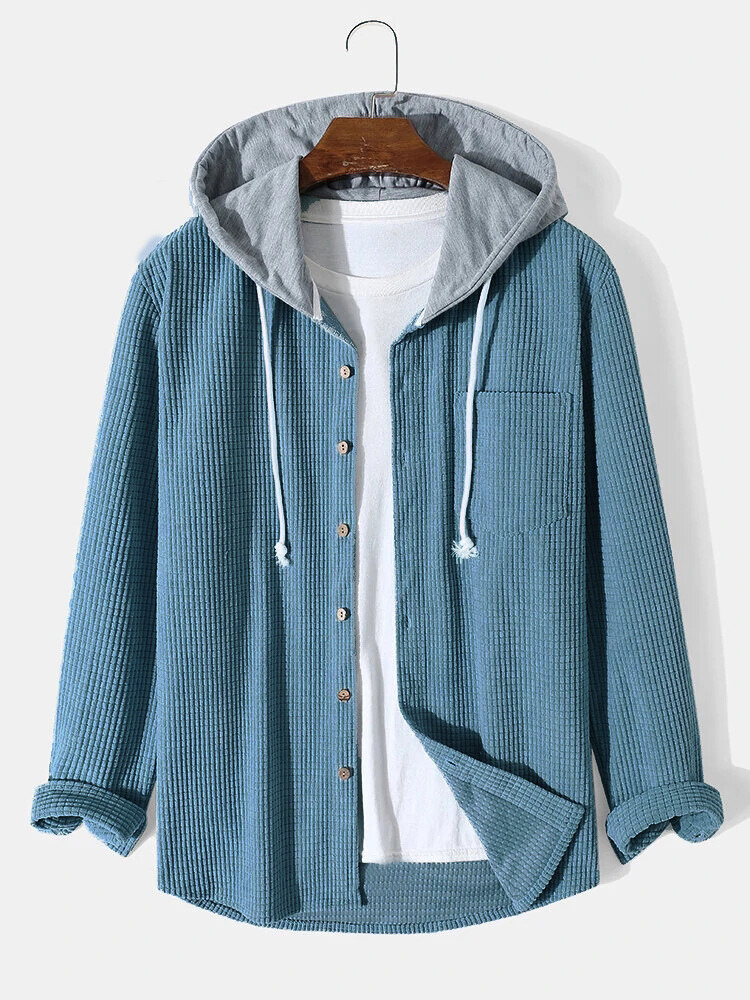 Hooded Corduroy - Jacket CASA LARO MEN
