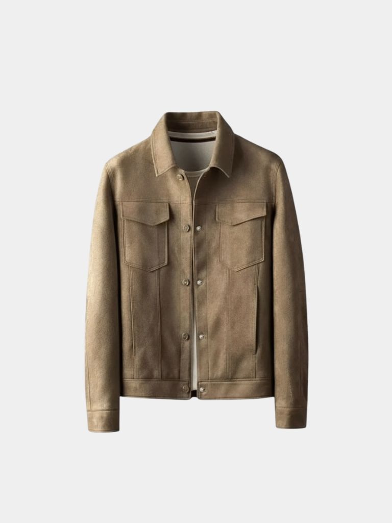 Laurent Leather Aviator Jacket - Casa Laro CASA LARO