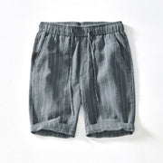 Pinstripe Linen - Shorts
