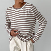 Striped Cotton Button-Down - Shirt