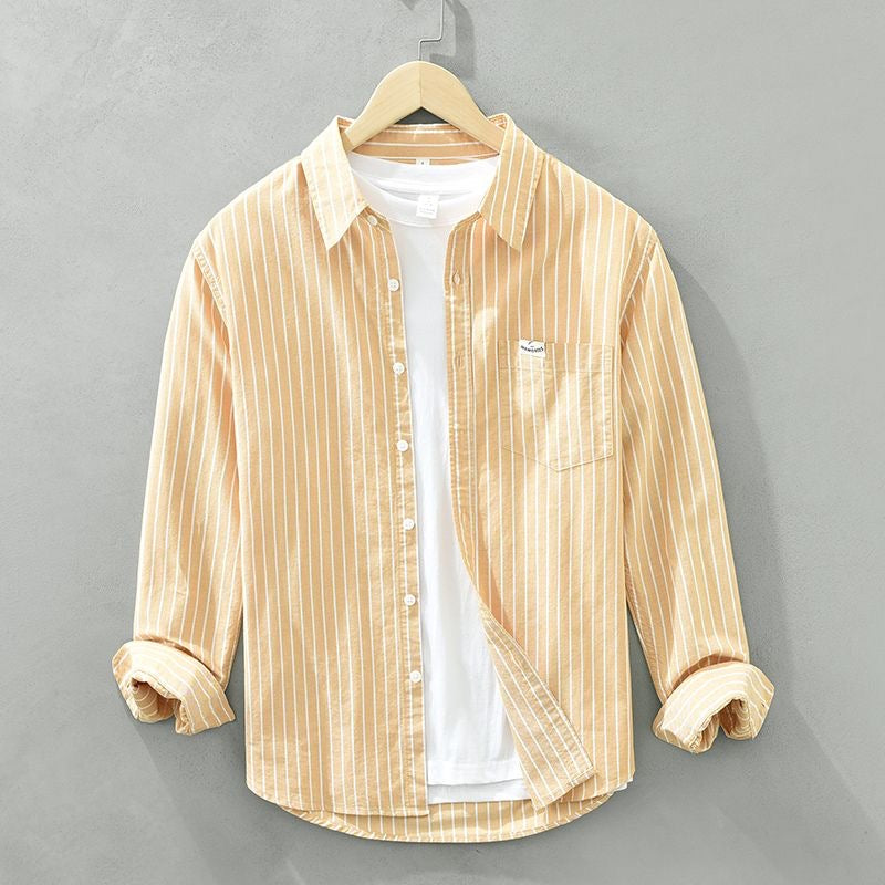 Marseille Striped Linen - Shirt CASA LARO
