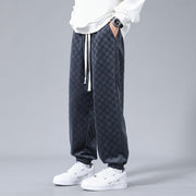 Tone-On-Tone Checked - Joggers