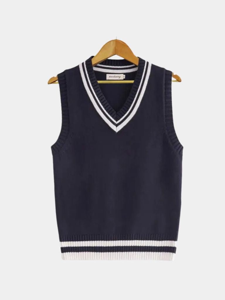 Old Money Essential Knit Vest - Casa Laro CASA LARO
