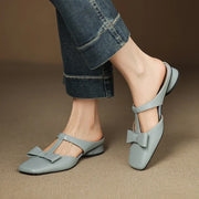 Leather Slip-On - Mules