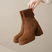 Suede Ankle - Booties