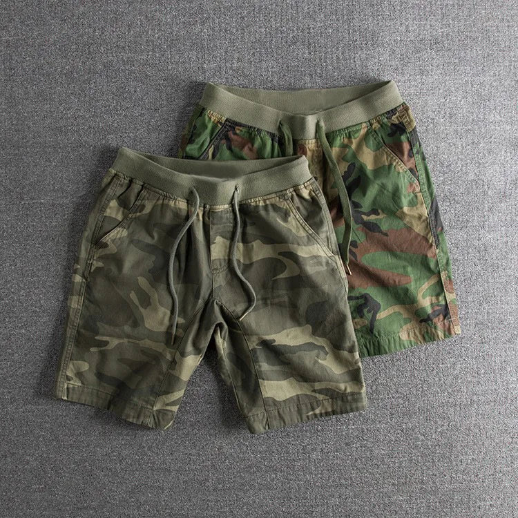 Camouflage Print - Shorts