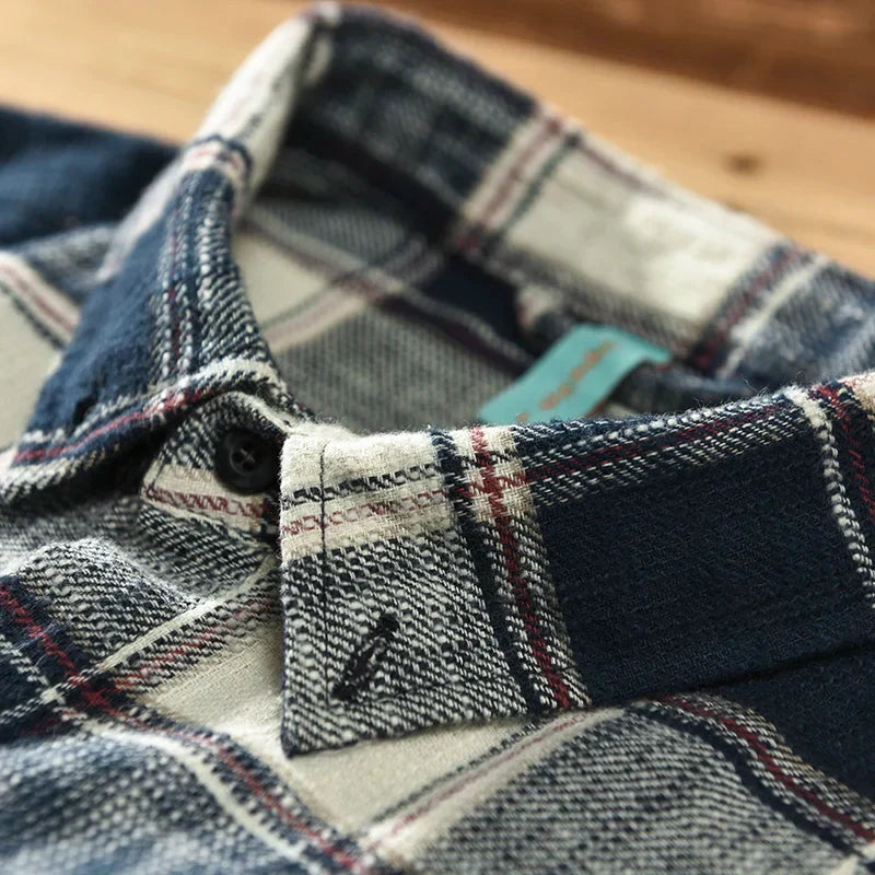 Plaid Button-Up - Shirt