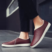 Classic Leather Slip-On - Loafers