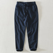Linen Wide-Leg - Trousers