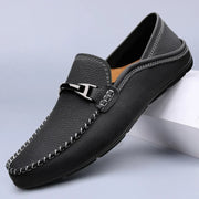Leather Slip-On - Loafers
