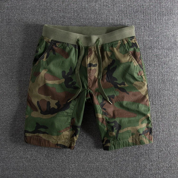 Camouflage Print - Shorts