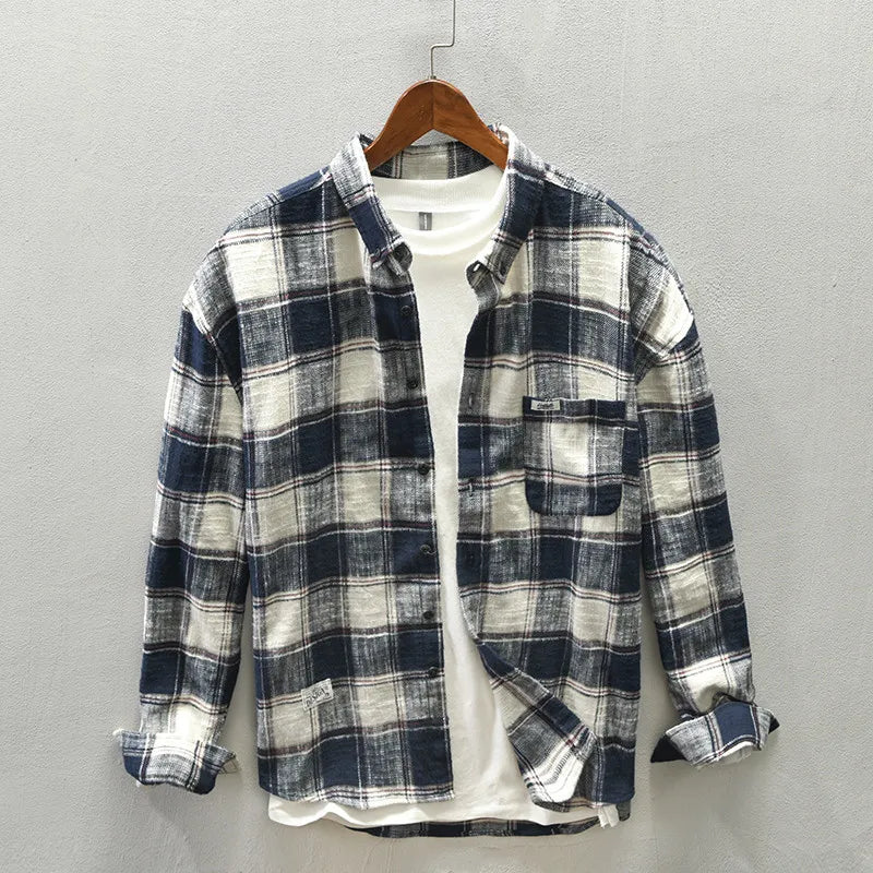 Plaid Button-Up - Shirt