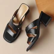 Avina Leather - Heels