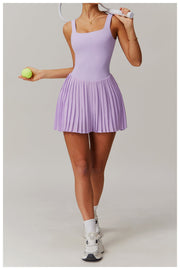 Sporty Pleated - Casual Dress