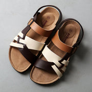 Genuine Leather Strappy - Sandals