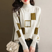 Mélange Knit Pullover - Sweater
