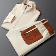 Zenith Premium Slim-Fit Zip Jacket & Joggers - Tracksuit Set